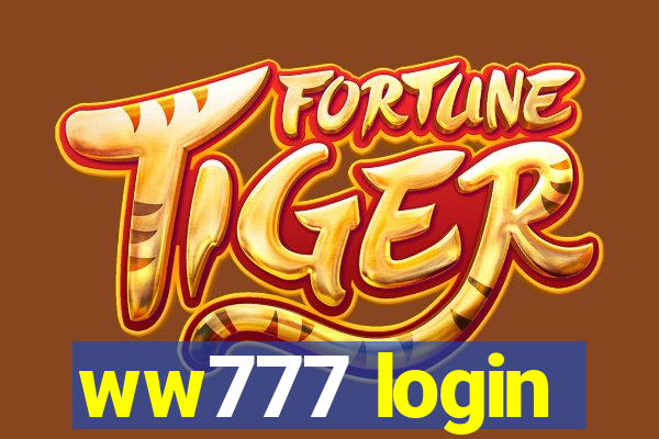 ww777 login